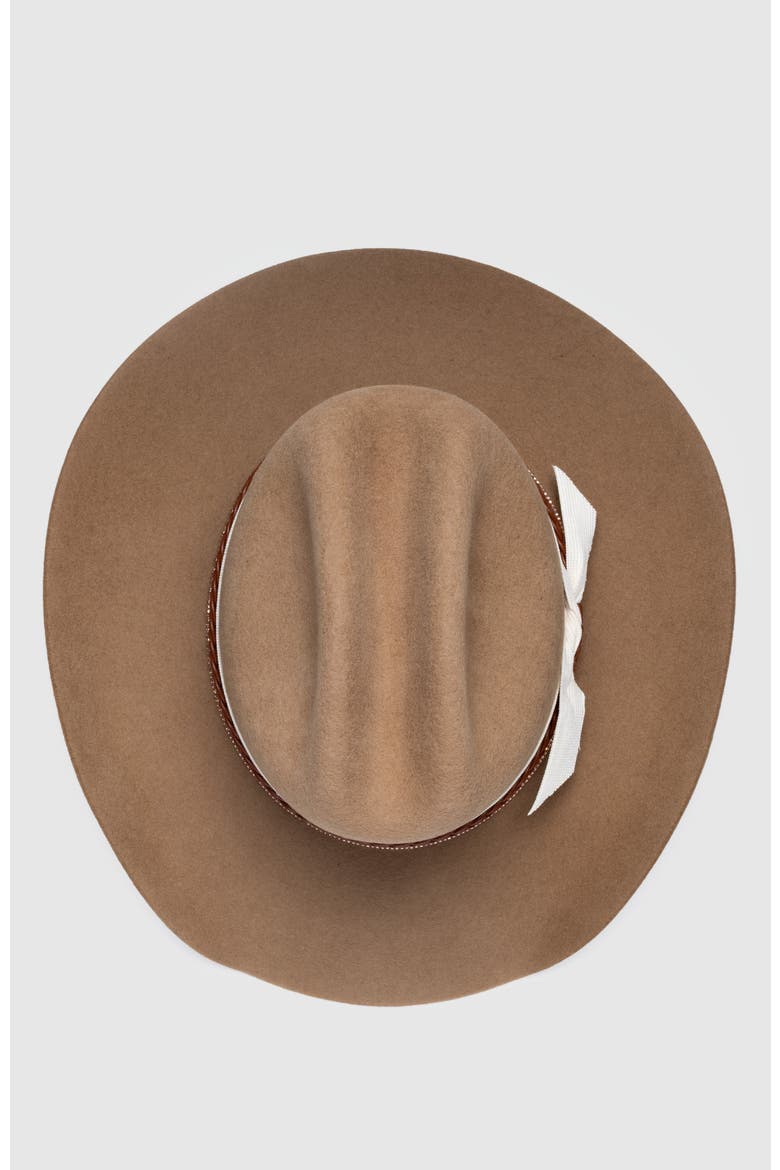 Canyon Belle Wool Western Cowboy Hat, Alternate, color, Khaki