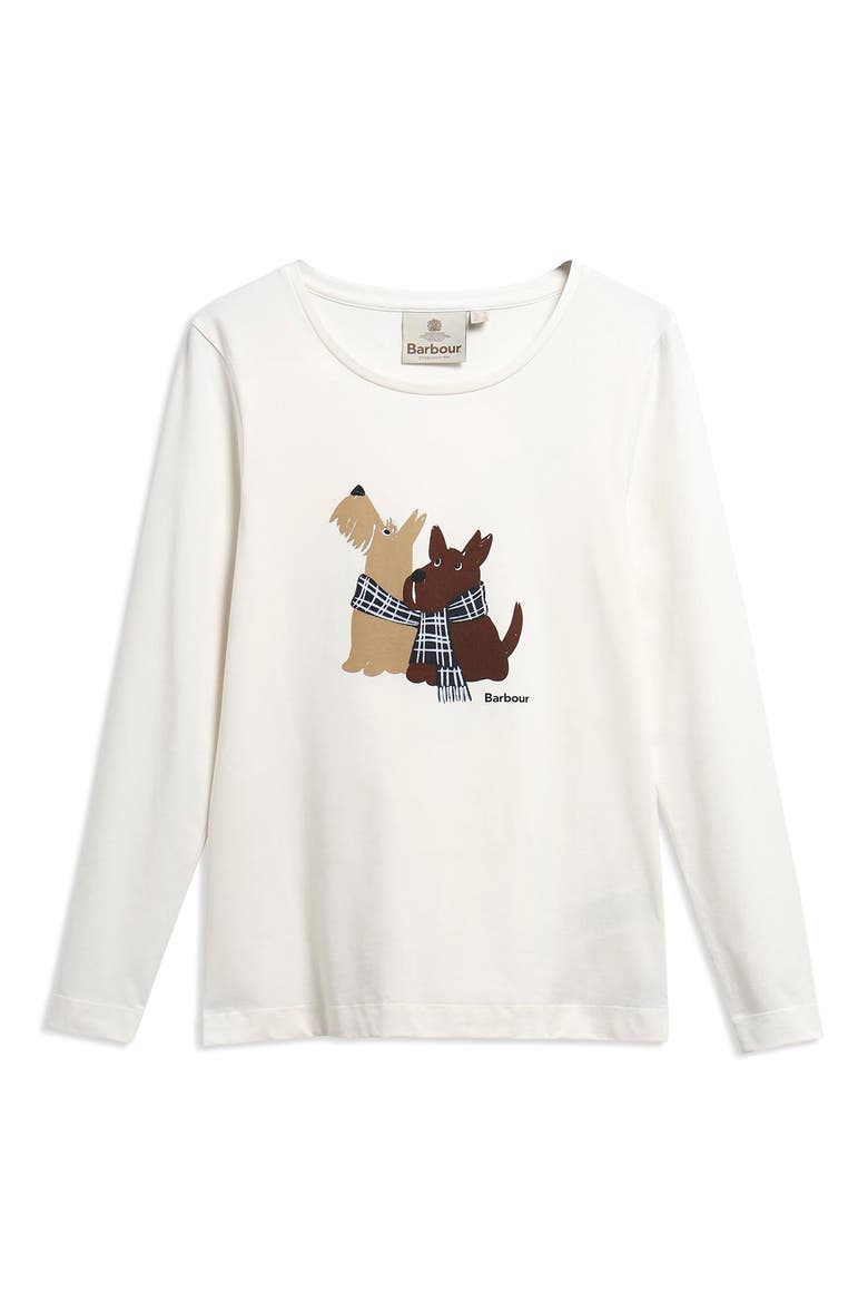 Lossie Graphic Long Sleeve T-Shirt, Alternate, color, CLOUD
