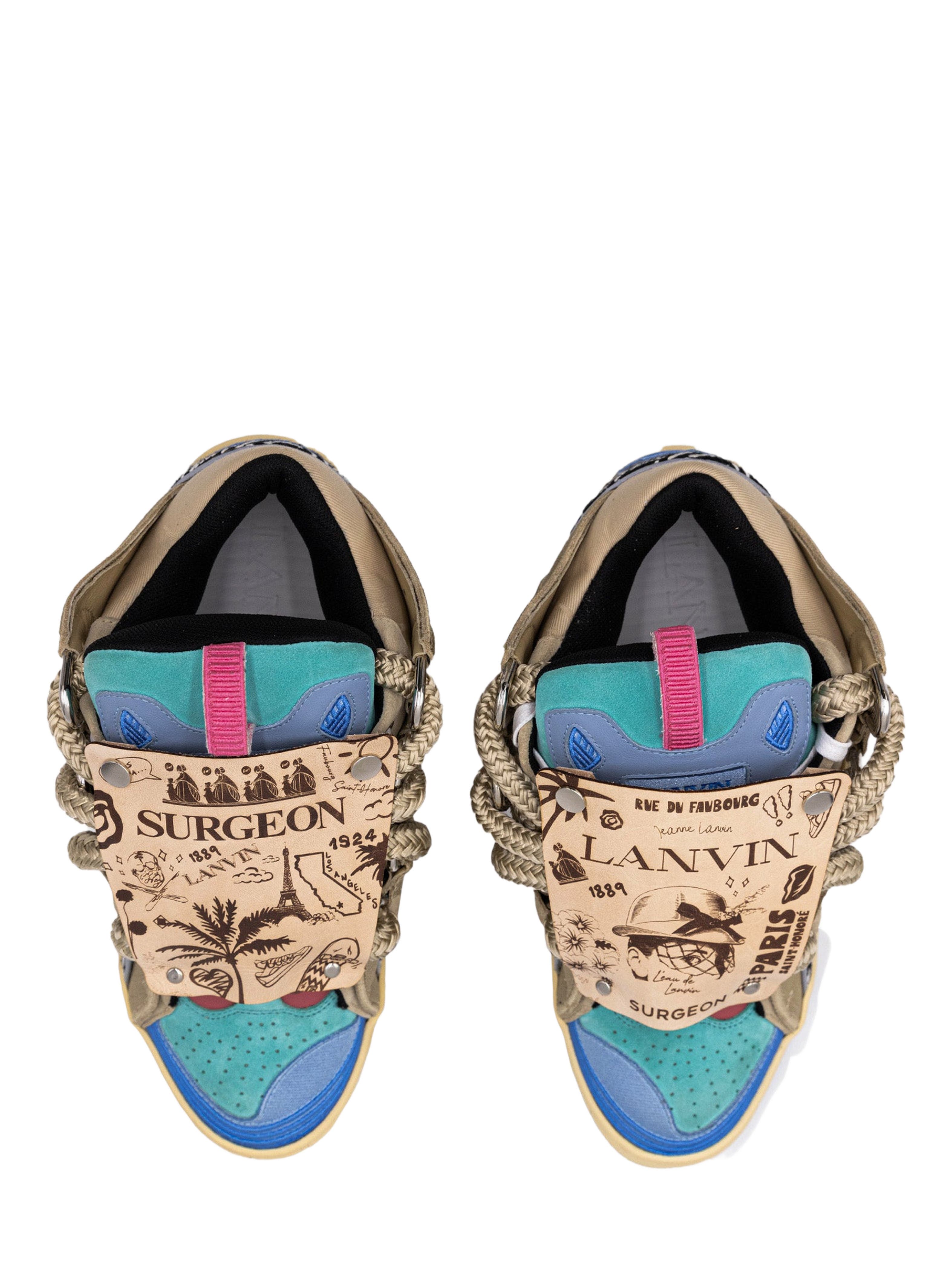 Lanvin Curb Sneakers By Surgeon For Men, Alternate, color, 