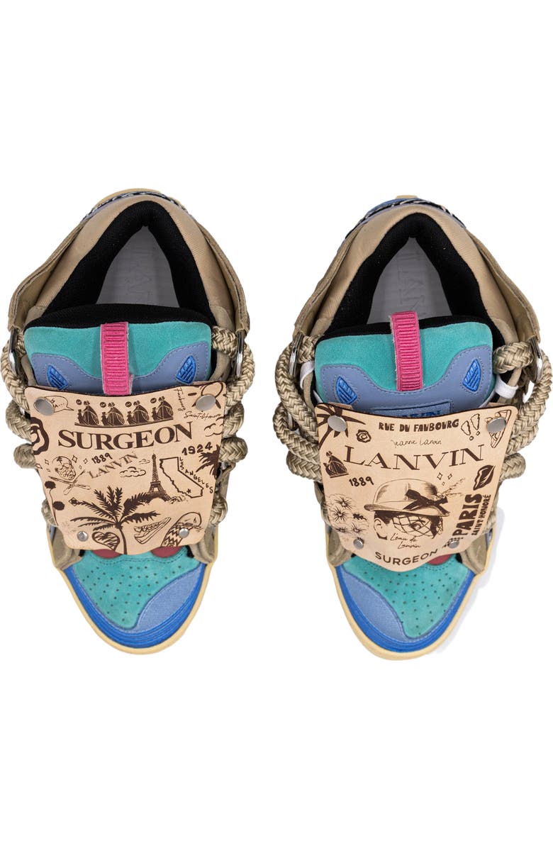 Lanvin Curb Sneakers By Surgeon For Men, Alternate, color,