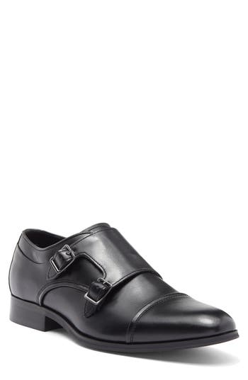 Abound Connor Double Monk Strap Shoe In Black