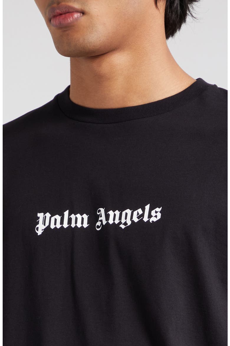 Classic Logo Slim Fit Cotton Graphic T-Shirt, Alternate, color, BLACK WHITE