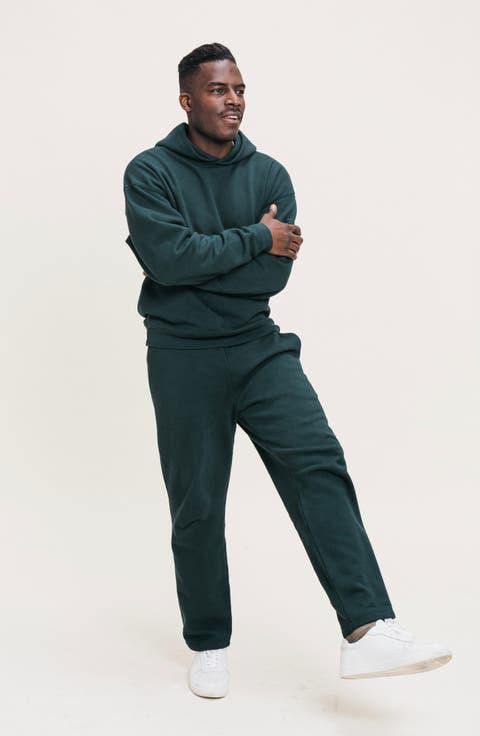Organic Cotton Teddy Straight Leg Pant
