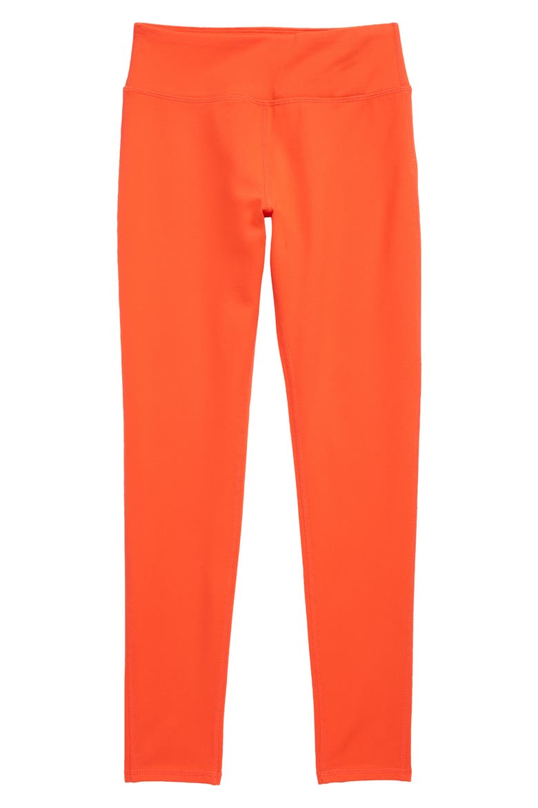 Kids' Live In High Waist Leggings, Main, color, FIRELIGHT