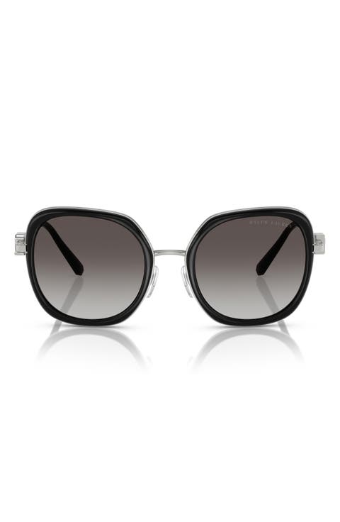 54mm Gradient Square Sunglasses