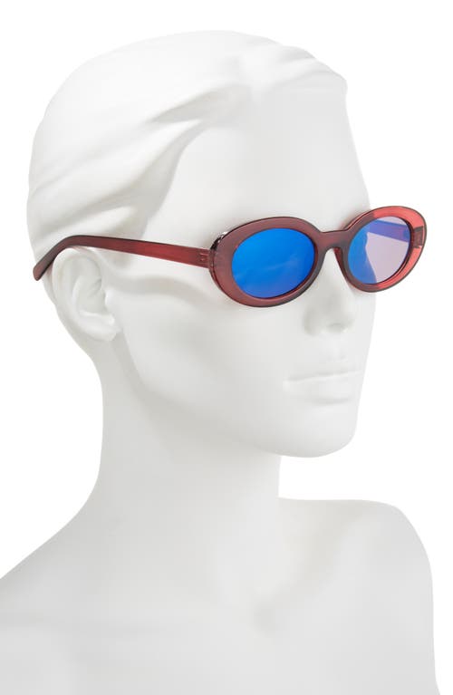 Bp. 50mm Round Sunglasses In Red