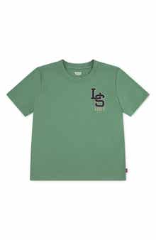 Kids' Monogram Embroidered T-Shirt