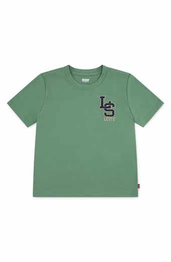 Kids' Monogram Embroidered T-Shirt