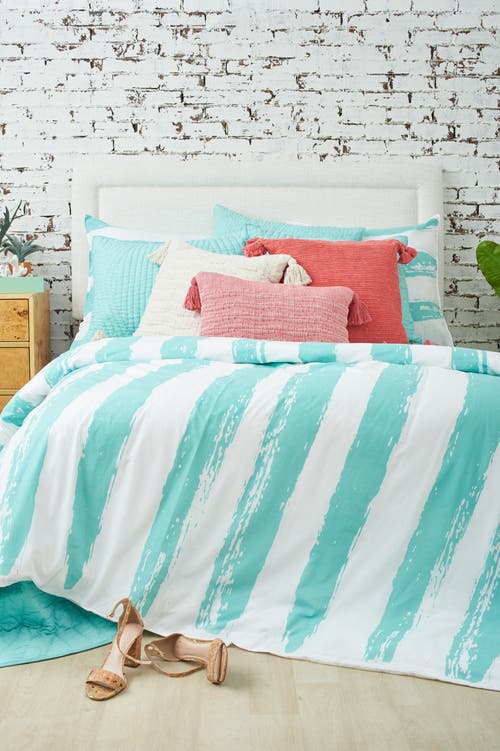 Carol & Frank James Cotton Euro Pillow Sham In Green