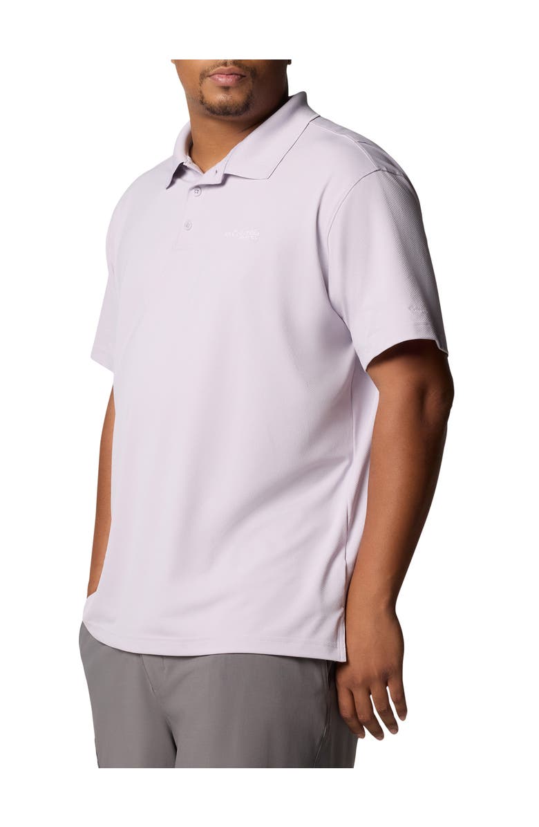Columbia Big & Tall Low Drag Offshore Polo Shirt, Alternate, color, Lavender Pearl
