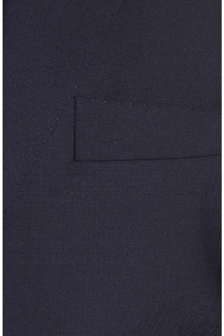 Wrinkle Free Stretch Wool Travel Suit, Alternate, color, BLACK