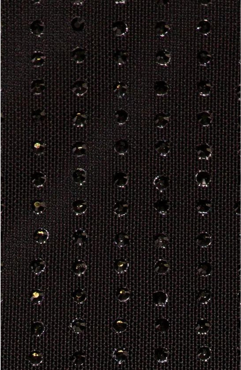 OW Collection Mesha Rhinestone Blouse, Alternate, color, Black