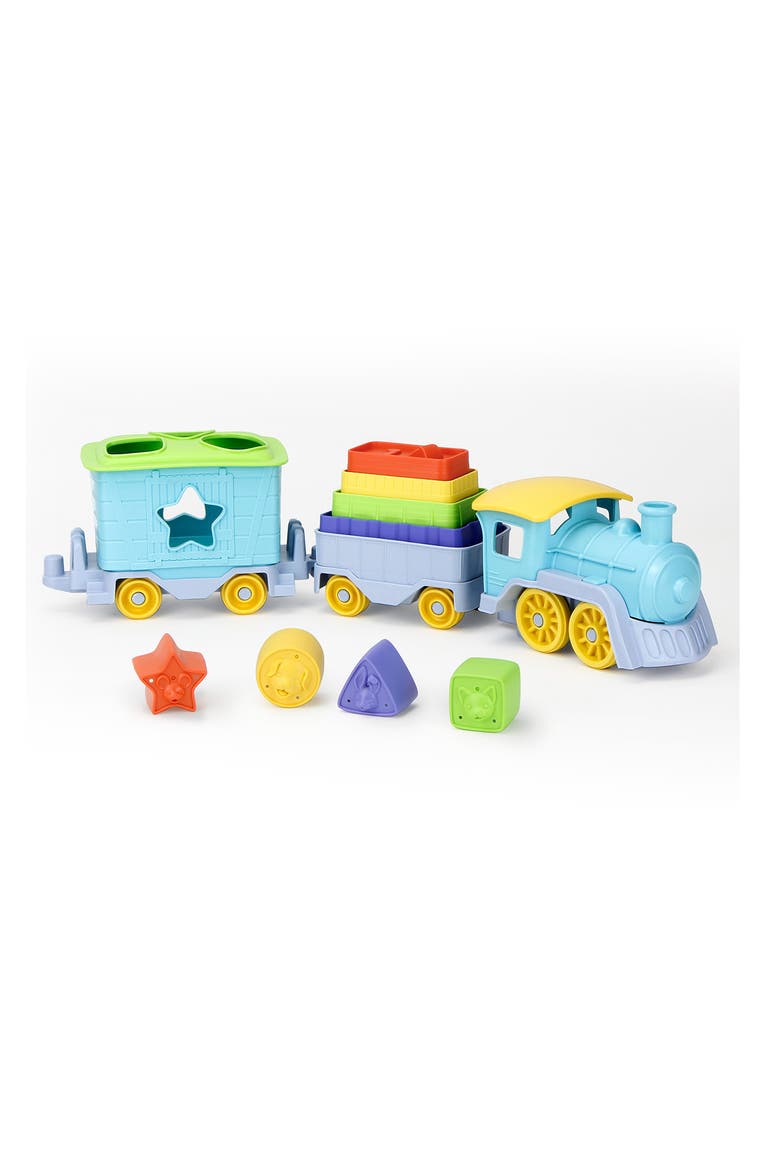 Stack & Sort Train Playset, Main, color, MULTI