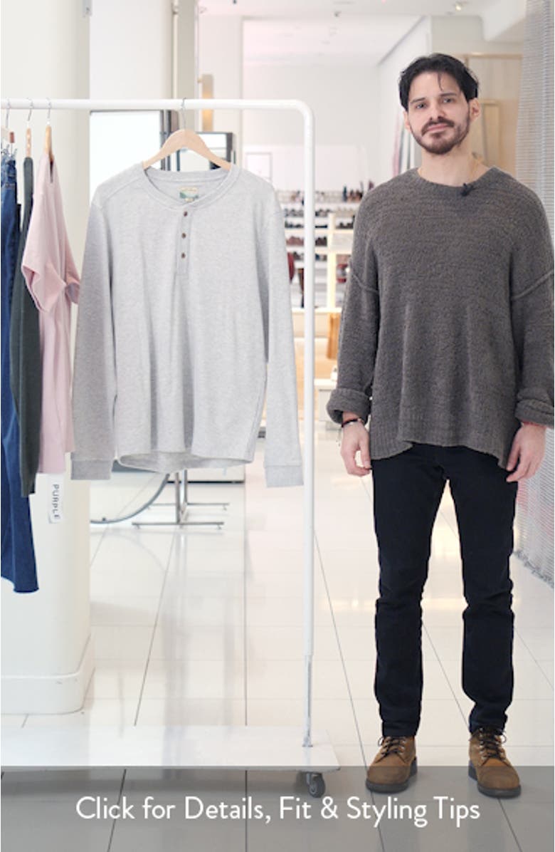 Pacifica Stretch Henley, sales video thumbnail