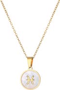 Adornia Zodiac Pendant Necklace