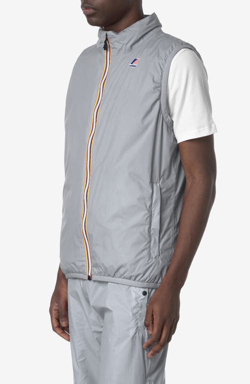 K-way Le Vrai 4.0 Rouland Warm Water Repellent Vest In Grey