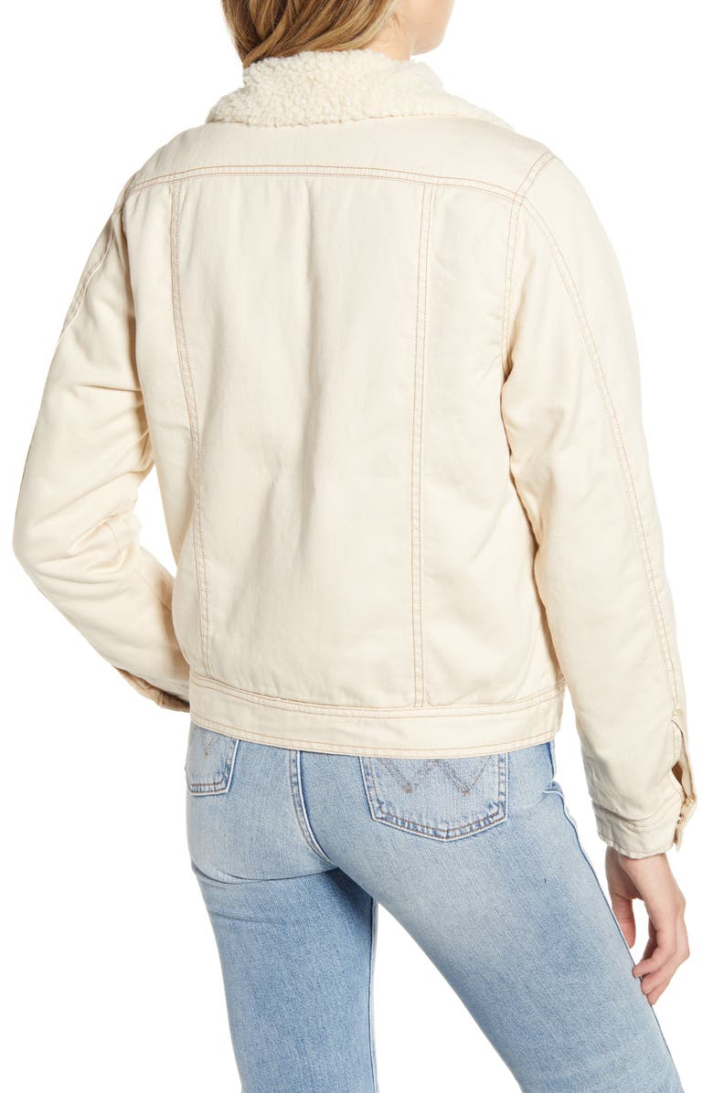 Dickies Fleece Lined Twill Jacket, Alternate, color, 