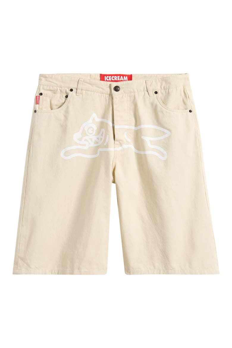 Fenton 5-Pocket Cotton Twill Shorts, Alternate, color, FOG
