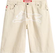 ICECREAM Fenton 5-Pocket Cotton Twill Shorts