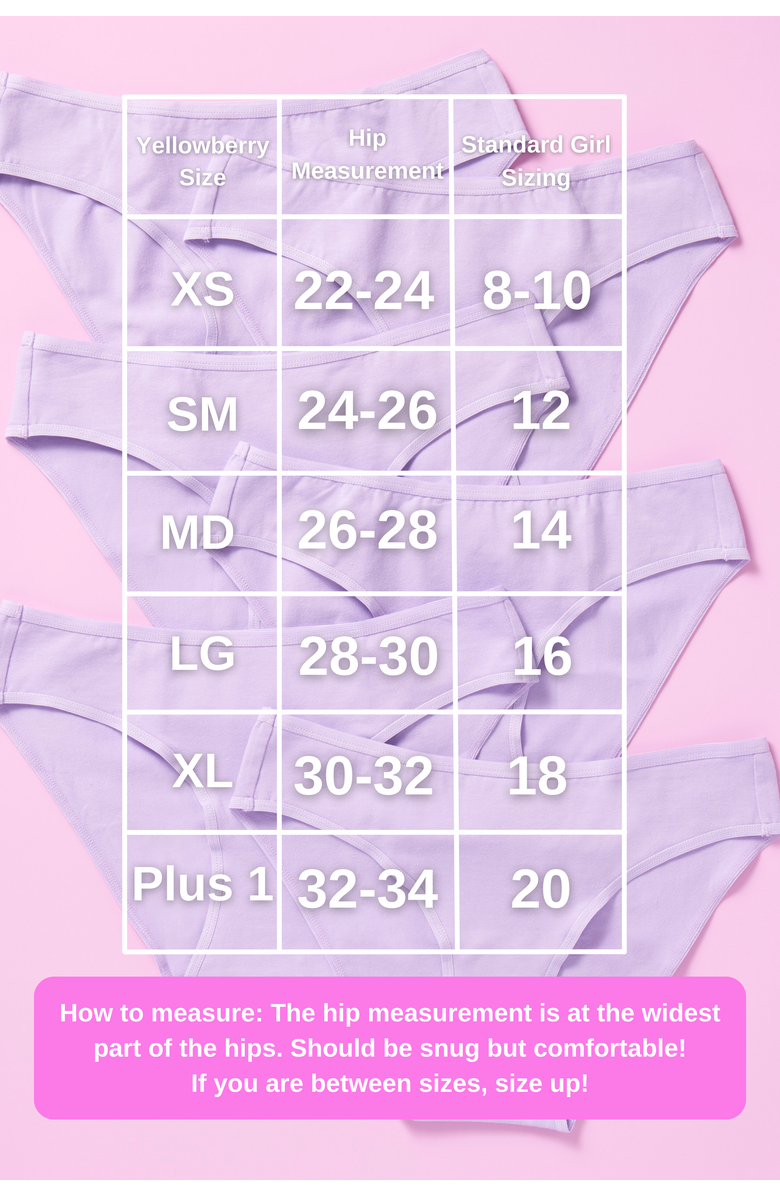 Yellowberry Daisy Cotton Undie 6PK, Alternate, color, White