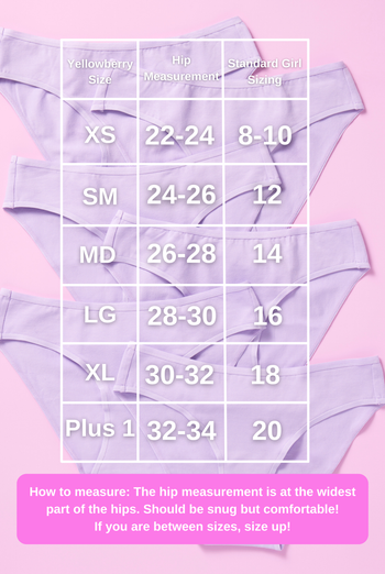 Daisy Cotton Undie 6PK