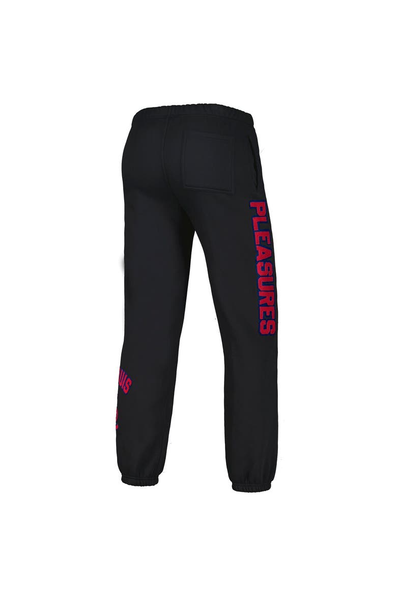 Men's PLEASURES Black St. Louis Cardinals Opening Day Sweatpants, Alternate, color, Black