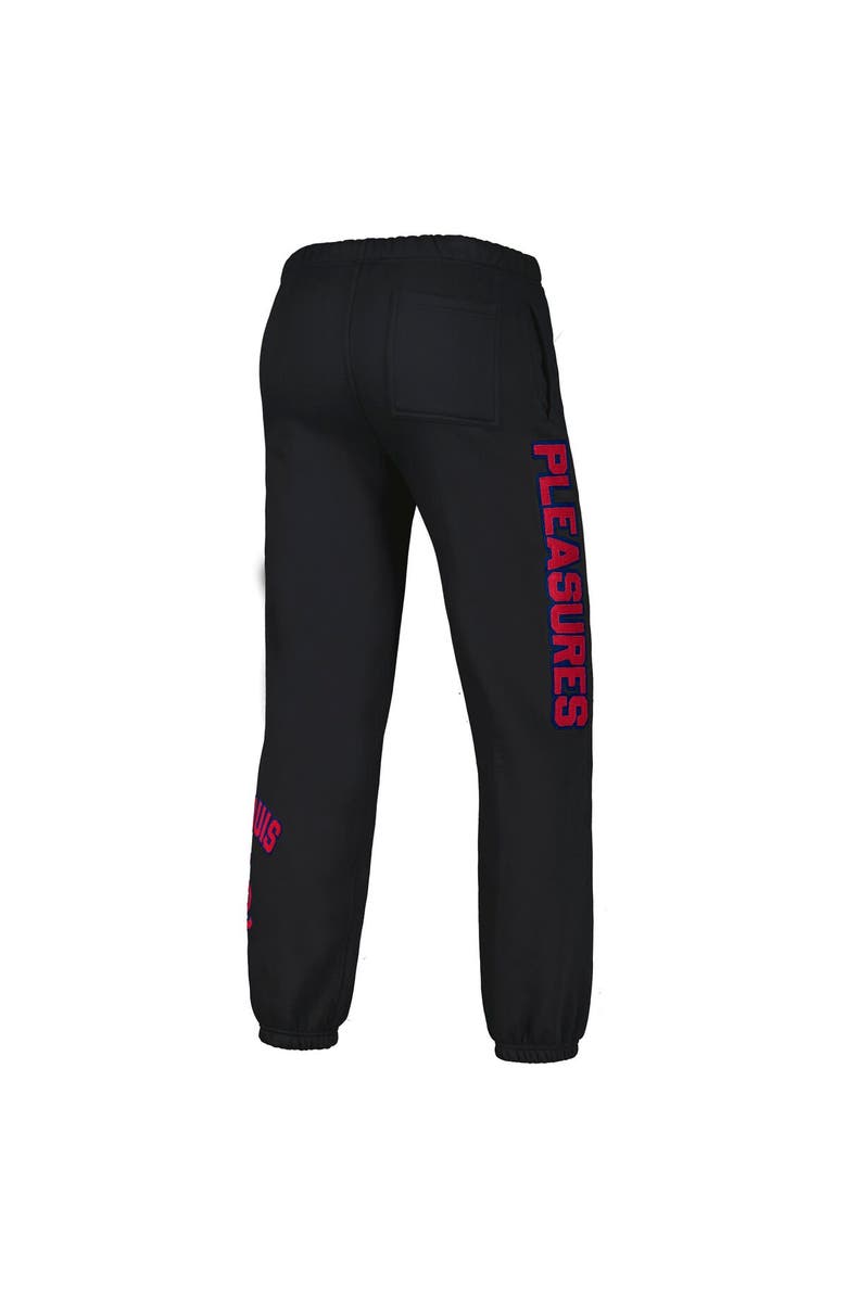 PLEASURES Men's PLEASURES Black St. Louis Cardinals Opening Day Sweatpants, Alternate, color, Black