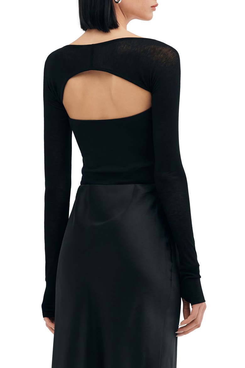 Victoria Bolero, Alternate, color, BLACK