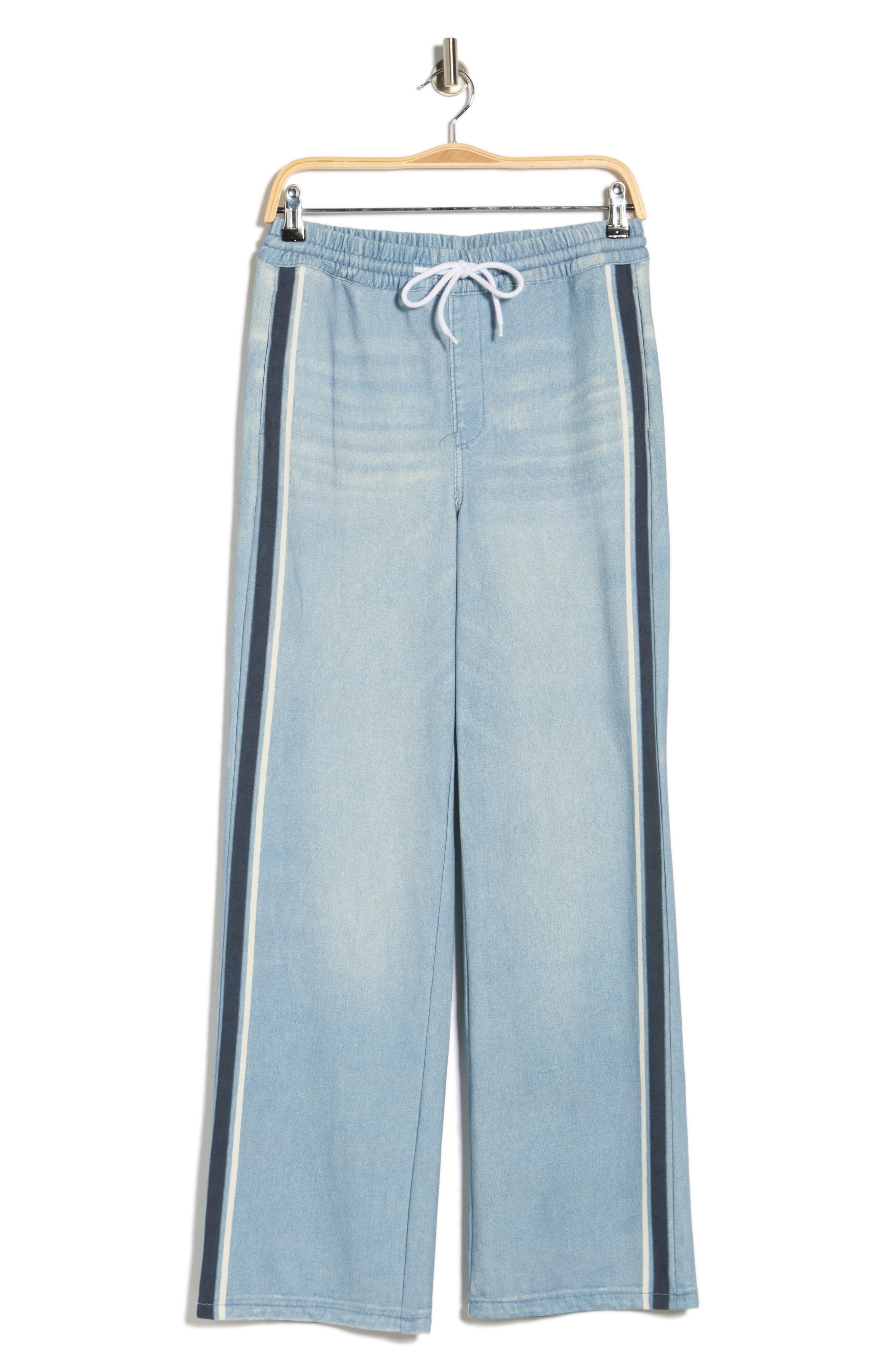 ECRU Stripe Track Pants