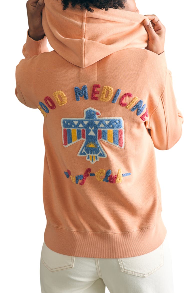 Good Medicine Hoodie, Alternate, color, ORANGE