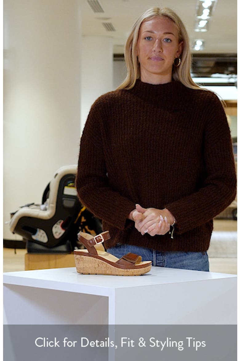 Portola Two-Strap Wedge Sandal video