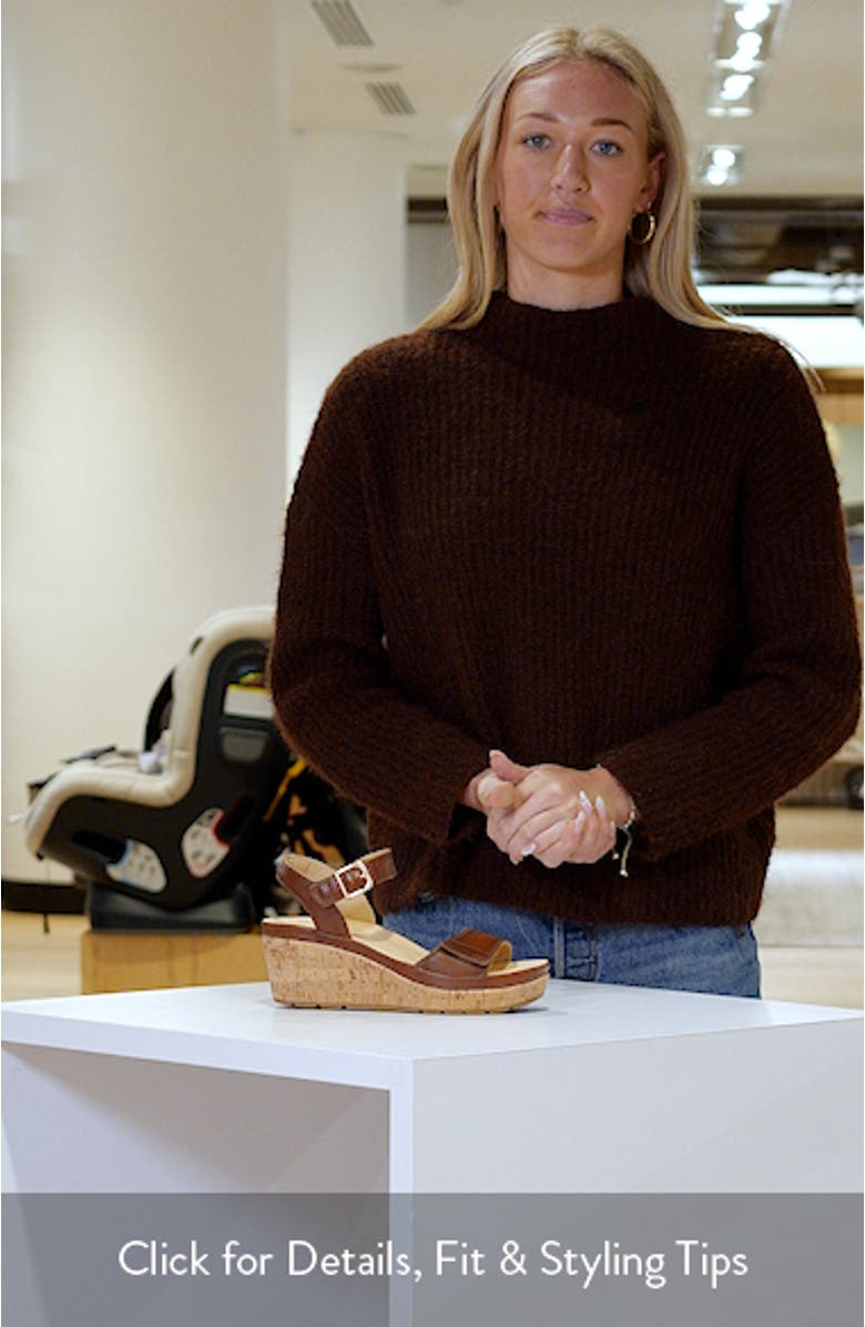 Portola Two-Strap Wedge Sandal, sales video thumbnail