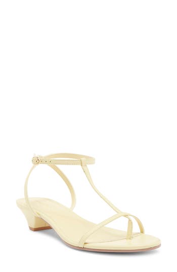 Nordstrom Meggan Ankle Strap Sandal In Yellow