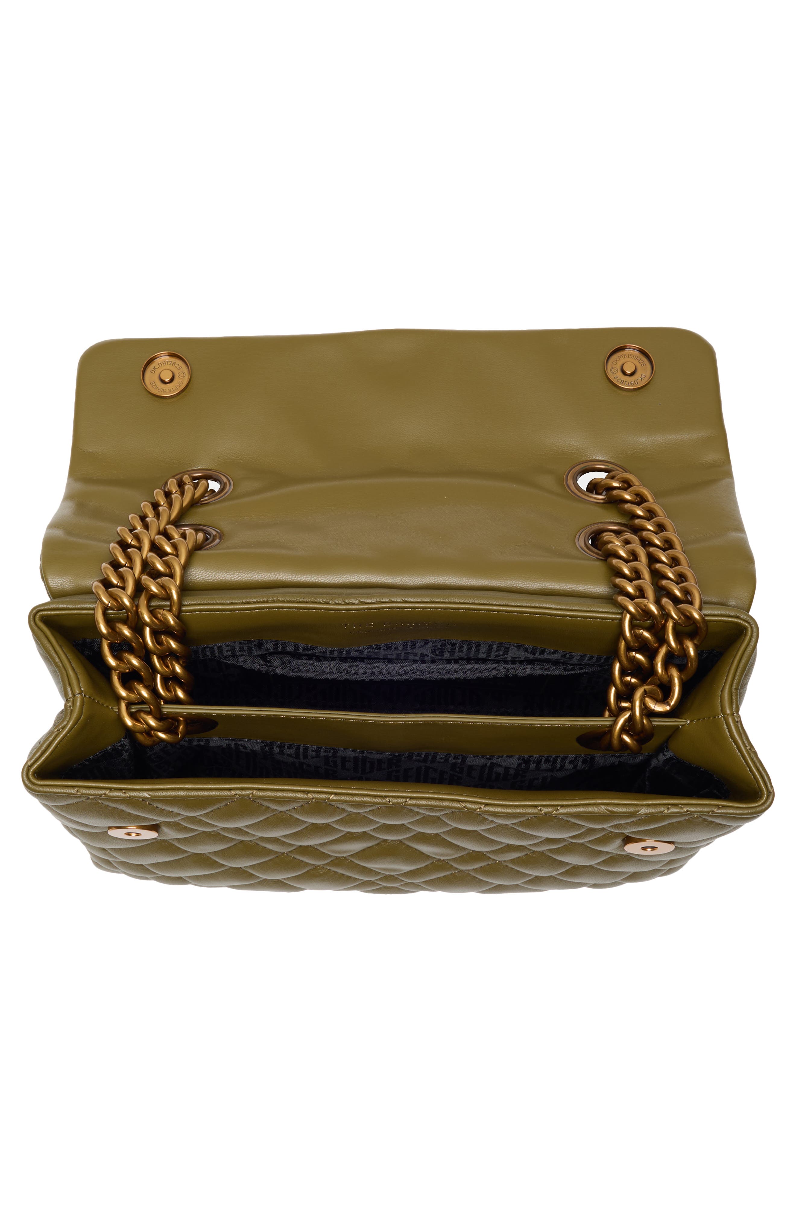 Kurt Geiger London Brixton Quilted Leather Shoulder Bag, Alternate, color, 