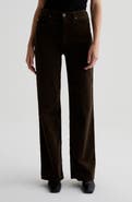 AG Kora High Waist Wide Leg Corduroy Jeans