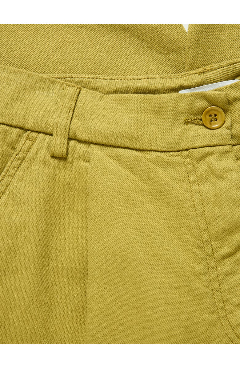 Celtic & Co. Tapered Pleat Front Pant, Alternate, color, Green Ochre