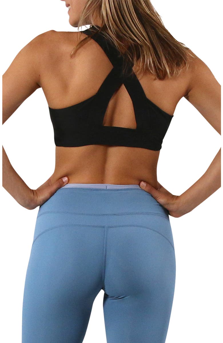 UV Skinz Active Swim Bra, Alternate, color, Black