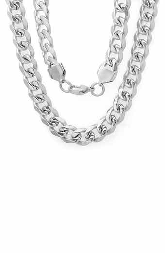 Men's Heavy Curb Chain Necklace