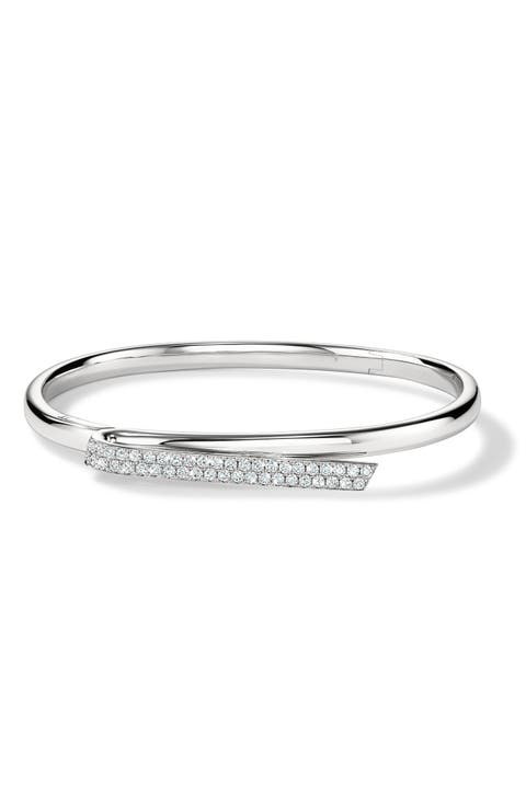 INSIDE/OUT 18K Gold Diamond Flip Bangle, 0.80ct.