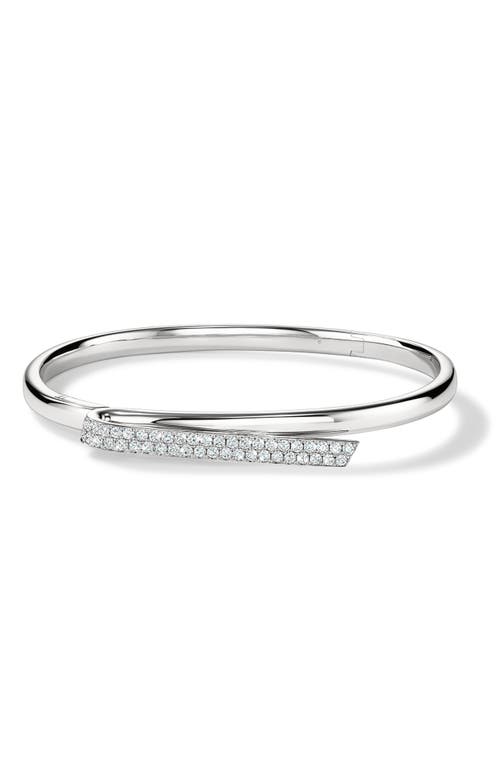 Hearts On Fire Inside Out Spiral Diamond Flip Bangle