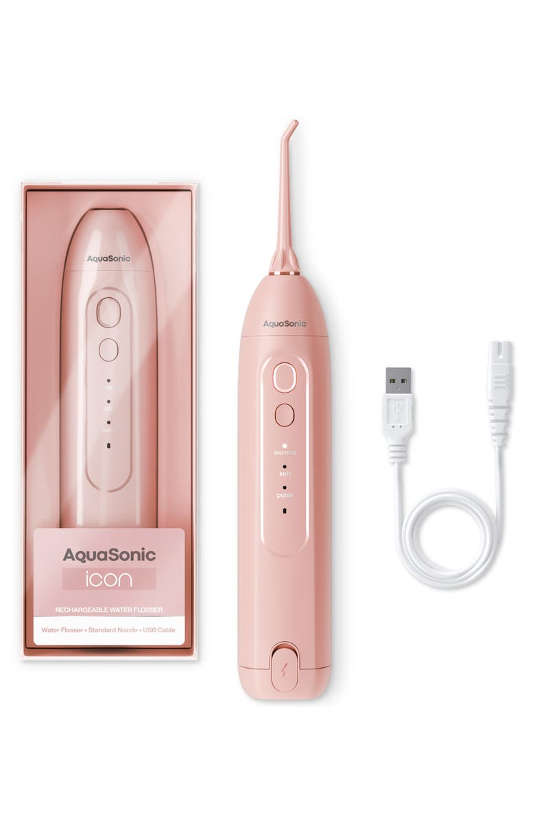 AQUASONIC Icon Blush Flosser, Alternate, color, Blush
