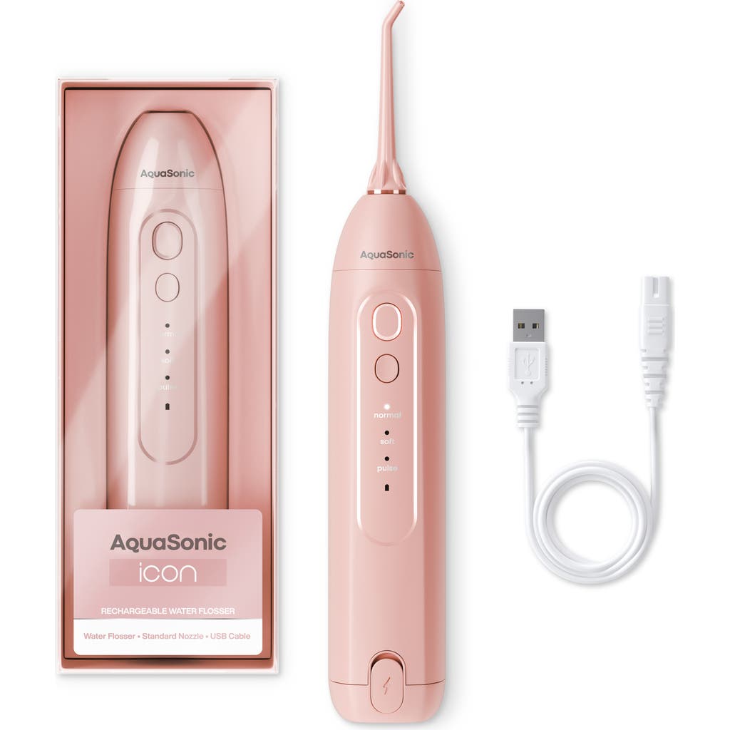 Aquasonic Icon Blush Flosser In Blush