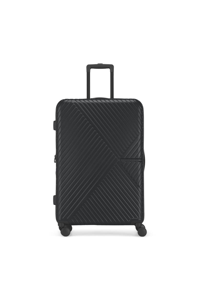 Berlin Hardside Large Luggage with Expansion, Main, color, Charcoal