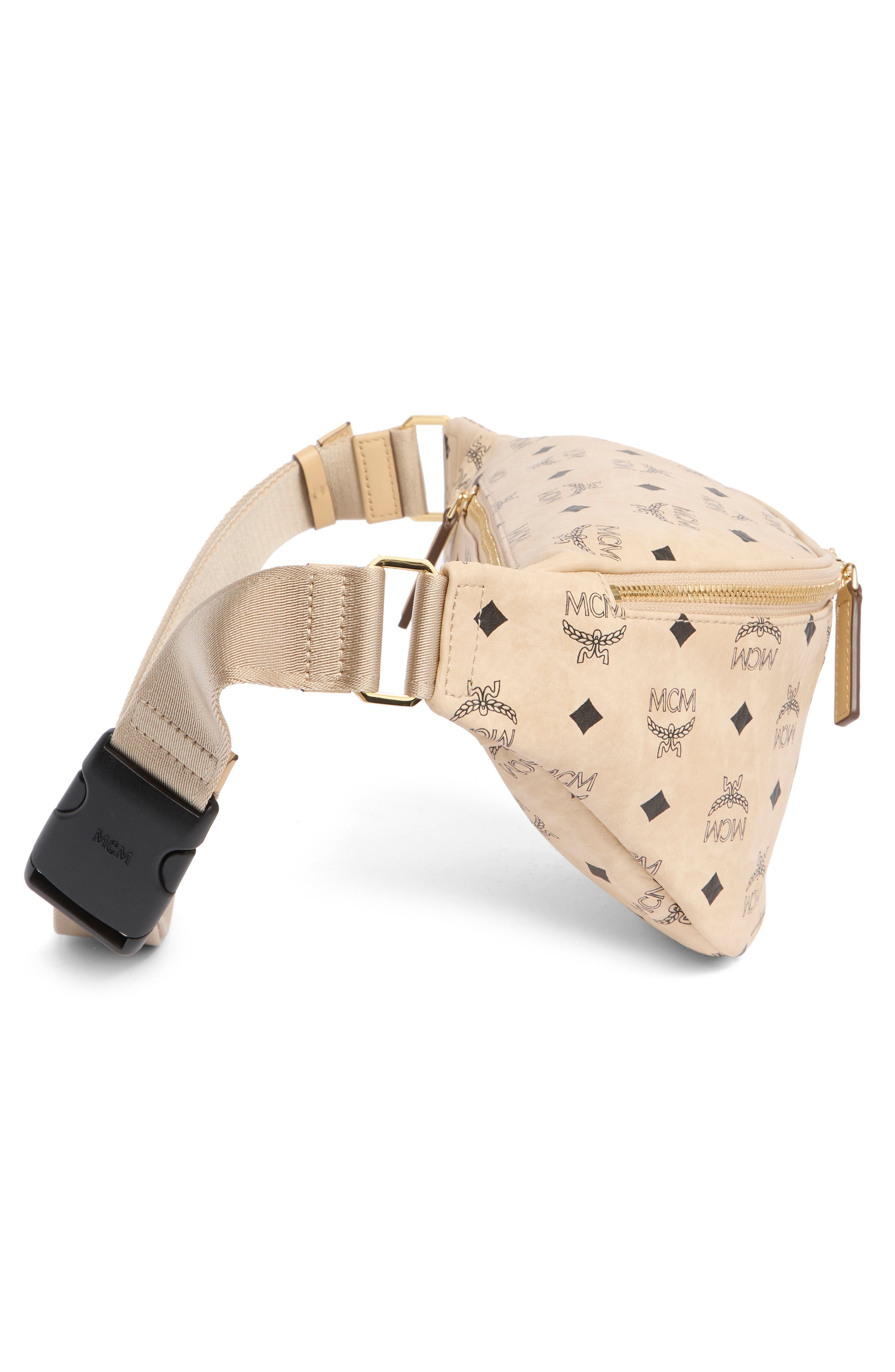 MCM Fursten Belt Bag, Alternate, color, 