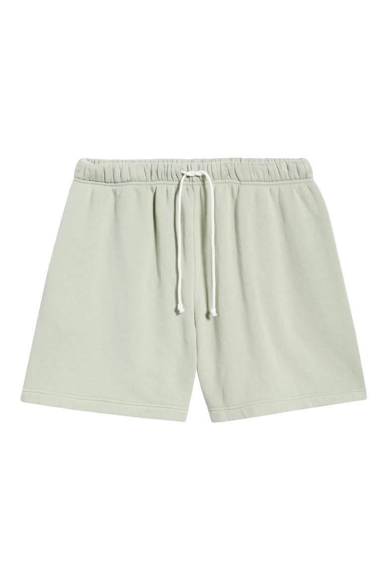 Relaxed Sweat Shorts, Alternate, color, SAGE