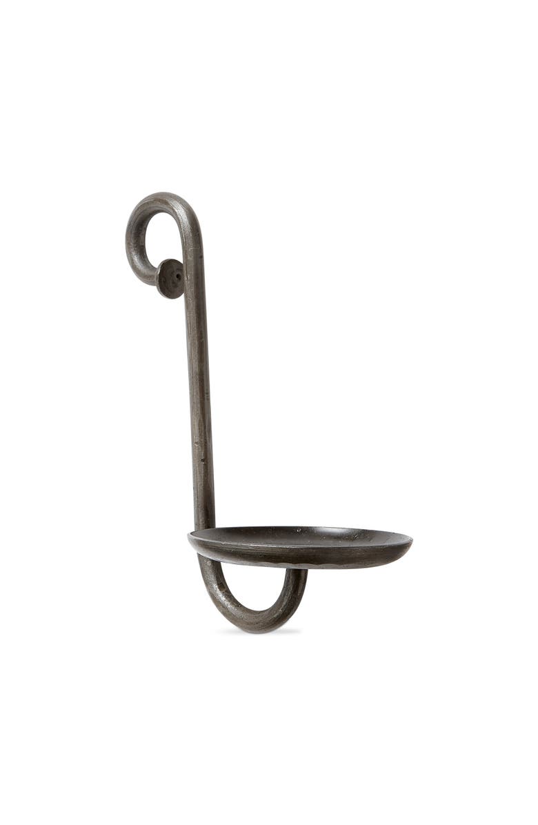 tag Rustic Black Iron S Hook Candle Holder for Summer Decor, Main, color, Black