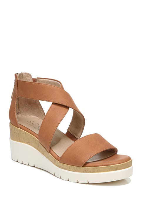 Goodtimes Platform Wedge Sandal - Wide Width Available (Women)