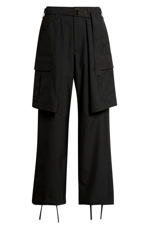 Cargo Overlay Suiting Pants