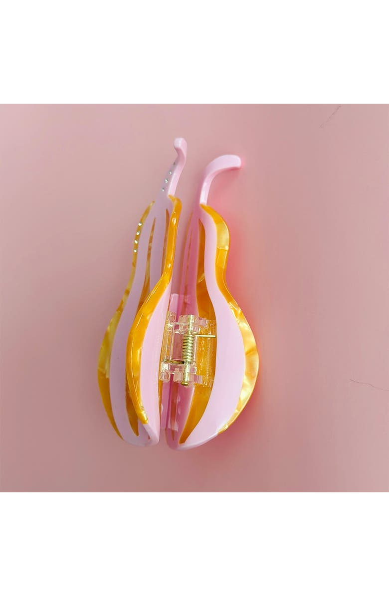 Centinelle Pink Squash Hair Claw, Alternate, color,