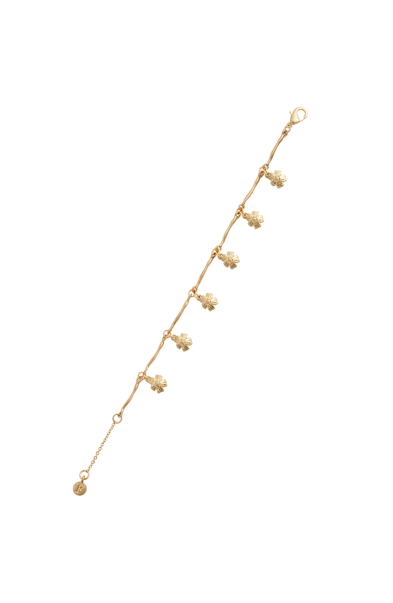 Fable England Forget-Me-Not Bracelet, Alternate, color, Blue & Gold